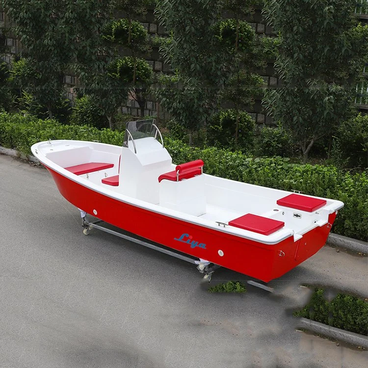 Liya pêche bateau plongeur d'alimentation 5.8M PRF navire pour la vente Philippines