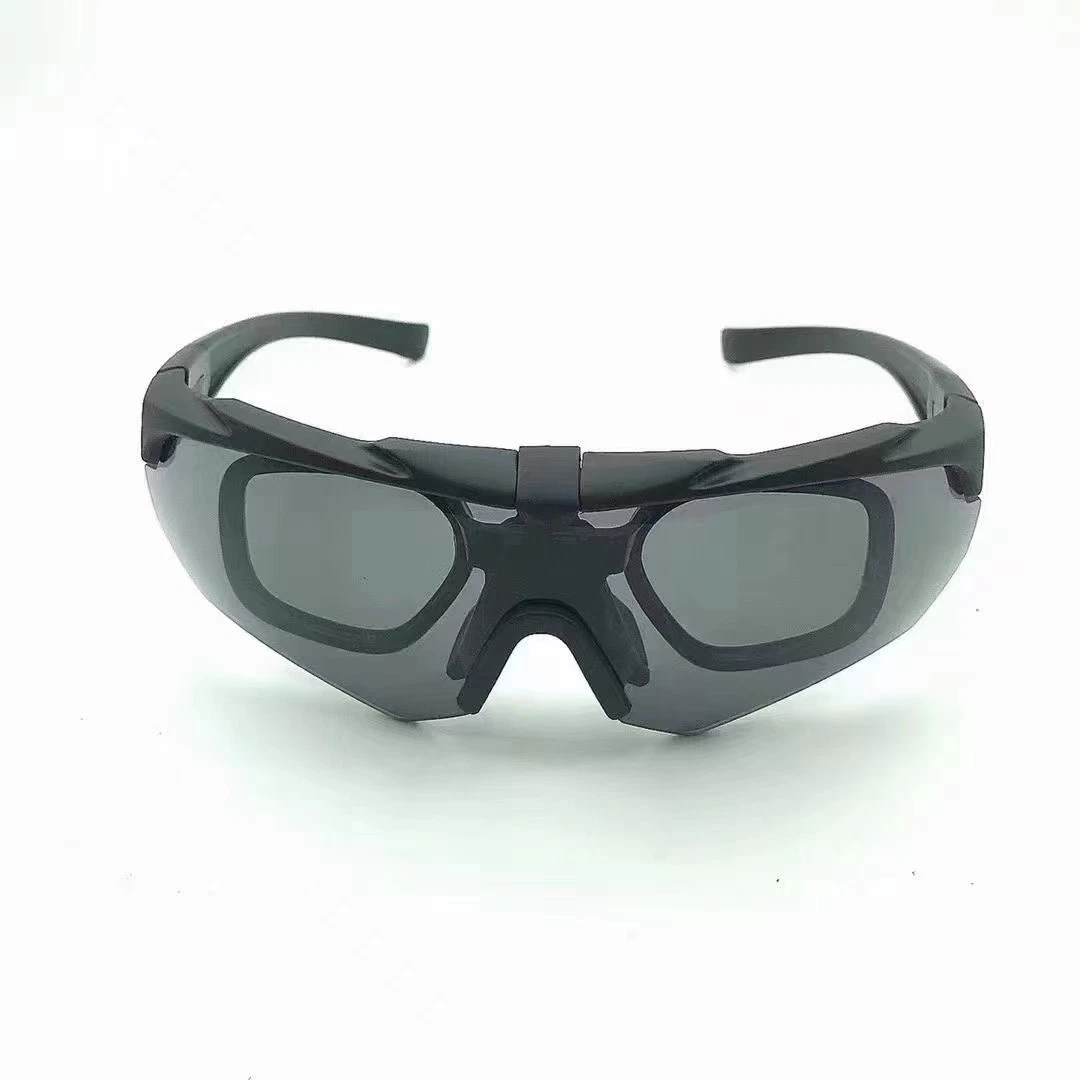 New Launch Sport Eyewear Polycarbonate Shooting Glasses Tactical Frames Lenses