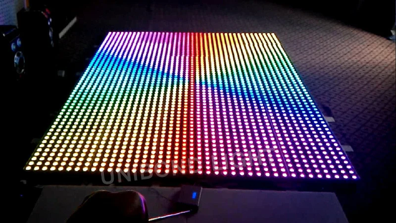 Wireless Stage Lighting Digital LED Dance Floor DJ Equipment