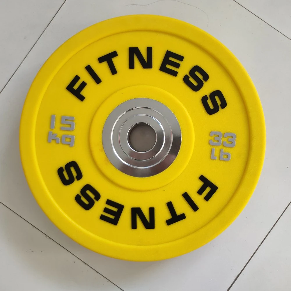 Nouveau style de protection de l'environnement gym musculation poids spécial barbell Plaque