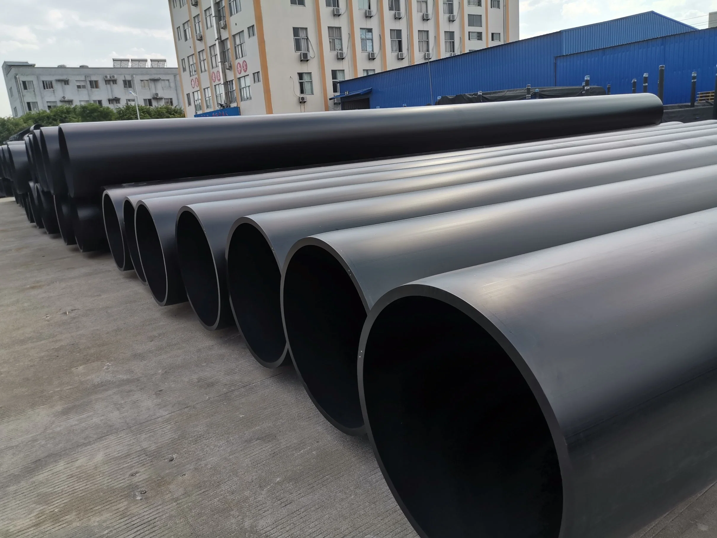 Plastic Water Poly HDPE Pipe 10mm 220mm 1.5 Inch