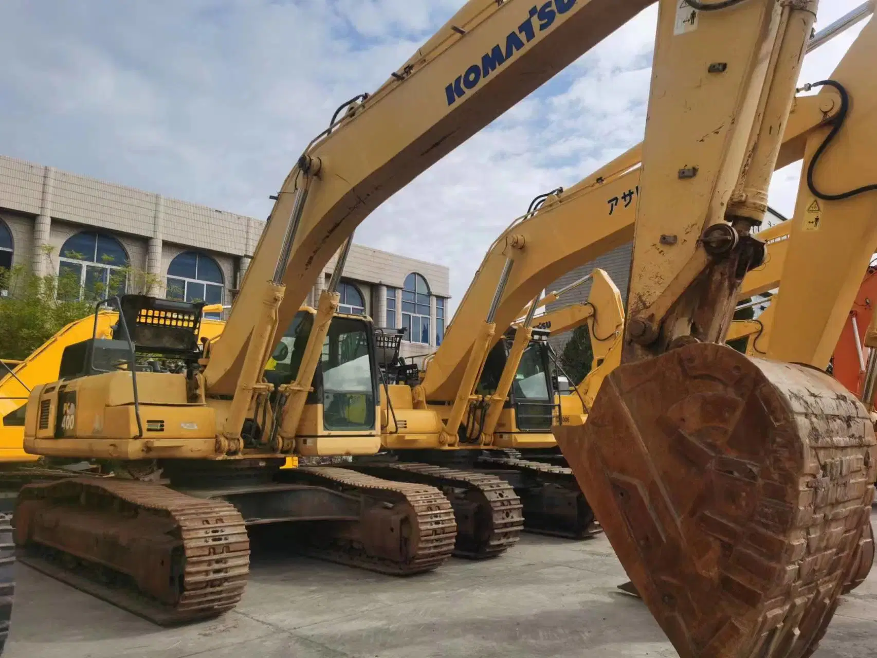 Buen estado usado Komatsuu 2019 original PC400-8 Excavadora de orugas para Máquina de construcción