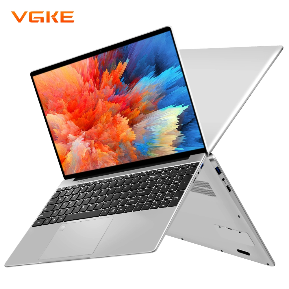 Notebook com teclado de 14 polegadas WWin11 128 GB com iluminação traseira para laptops de atacado J4125 Computador portátil para computadores portáteis para escritório