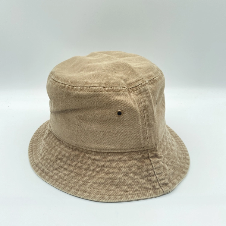Wholesale/Supplier Unisex Outdoor Colour Adjustable Washed Women Custom Cotton Cap Foldable Fisherman Bucket Hats