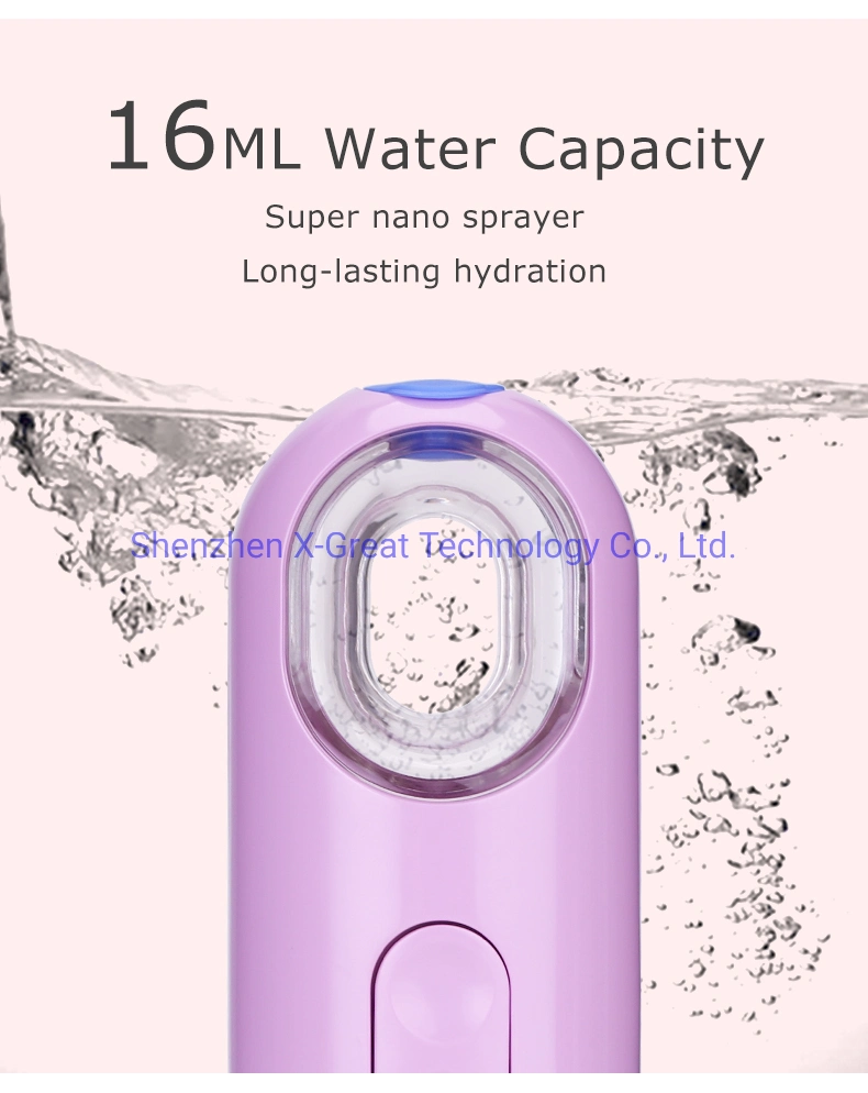 New Designed Nano Water for Facial Cleansing Face Steamer Facial spray