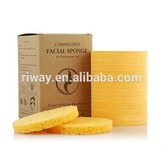 Facial Cleaning Sponge Wet Cellulose Cleansing Sponges