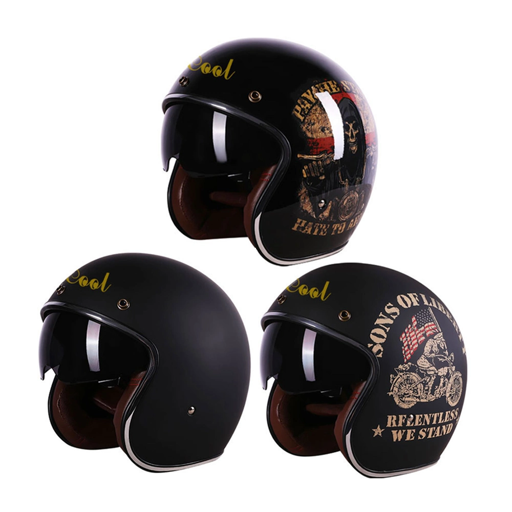 Motor Bike 3/4 Riding for Harley Davidson Motorcycle Accessories Helmets