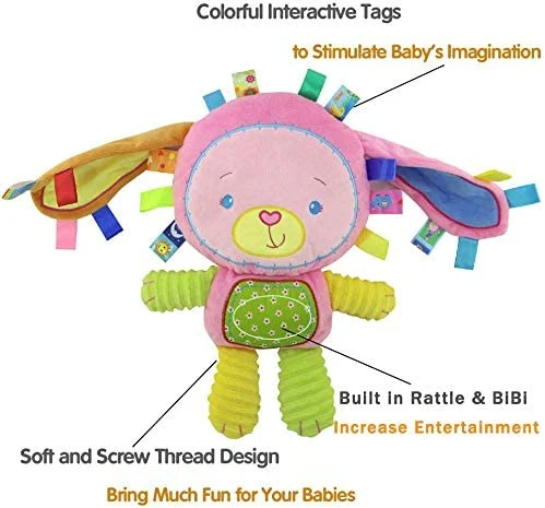 Peluche de fabricación de juguetes de peluche rosa de los niños bebés mascotas Parque de Atracciones y juguetes creativos Juguete Blando ODM ODM Factory BSCI Sedex ISO9001