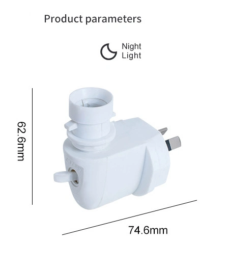 SAA Au Creative Hobbies Weiß Plug in LED-Licht mit Schalter, manuell ein Nachtlicht