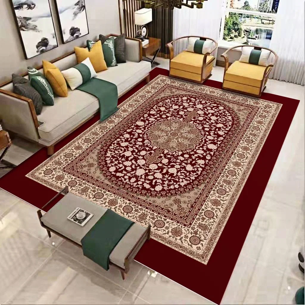 Embossed Mink Carpet Wholesale/Supplier Raschel Flannel Muslim Soft Thick Foam 18mm Cheap Price Mat