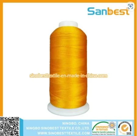 100% Rayon Embroidery Thread with High Tensile Strength