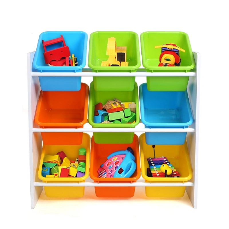 Modern Simple Exclusive Baby Nine Box Toy Rack