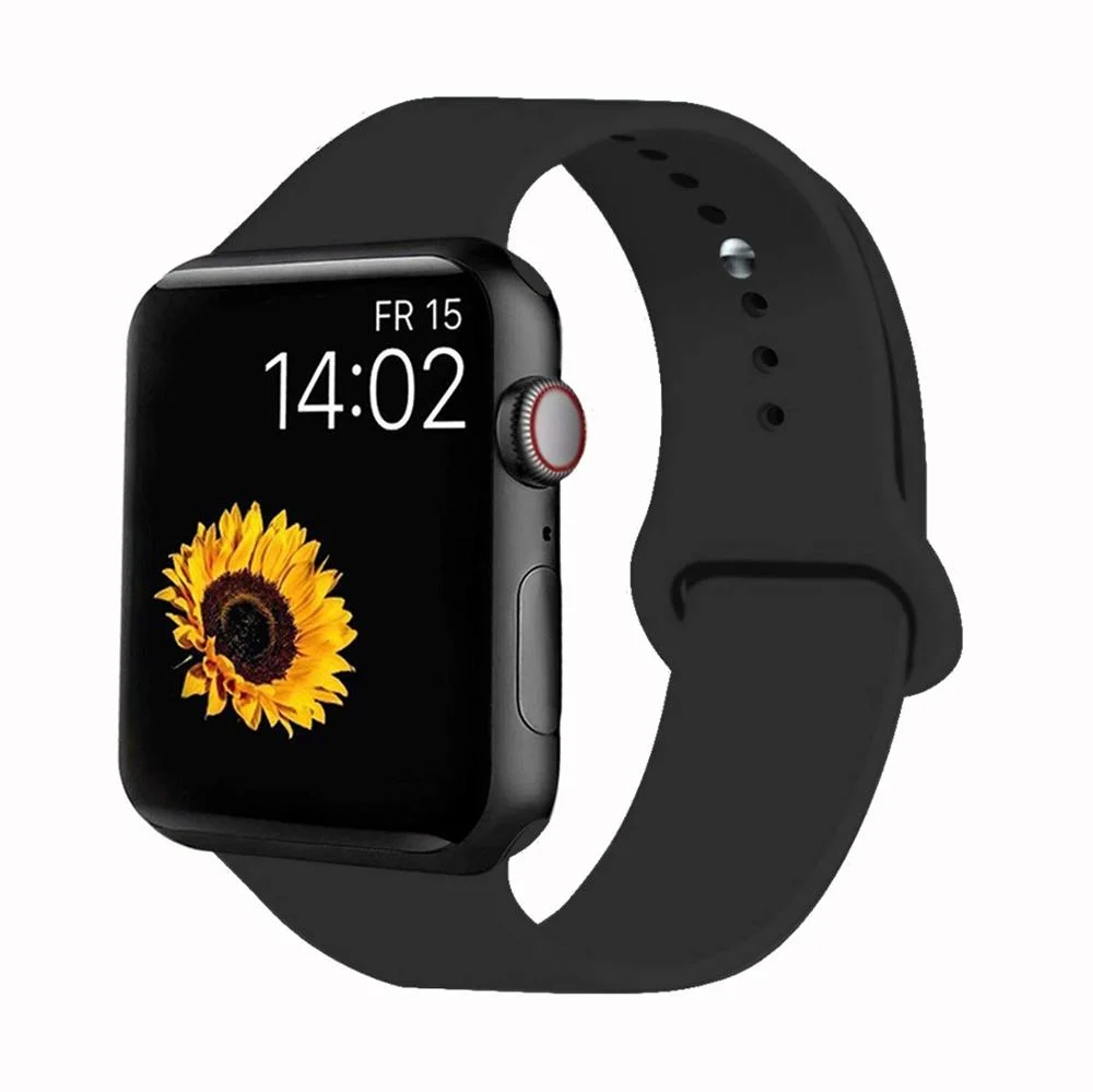 Apple Watch Band Silicone Watch Band 38mm 40mm 42mm 44mm