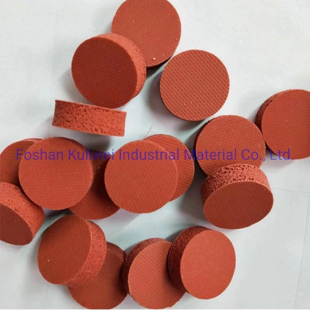 FDA Grade Heat Resistant Foam Silicone Rubber Edging for Sheet Metal