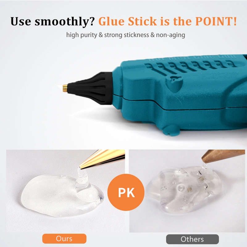 Mini Battery Hot Melt Glue Gun with Glue Sticks (CGG003)