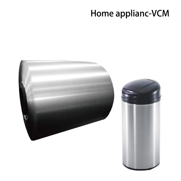 Hairline PVC PCM VCM Sheet Metal in Coil for Water Heater