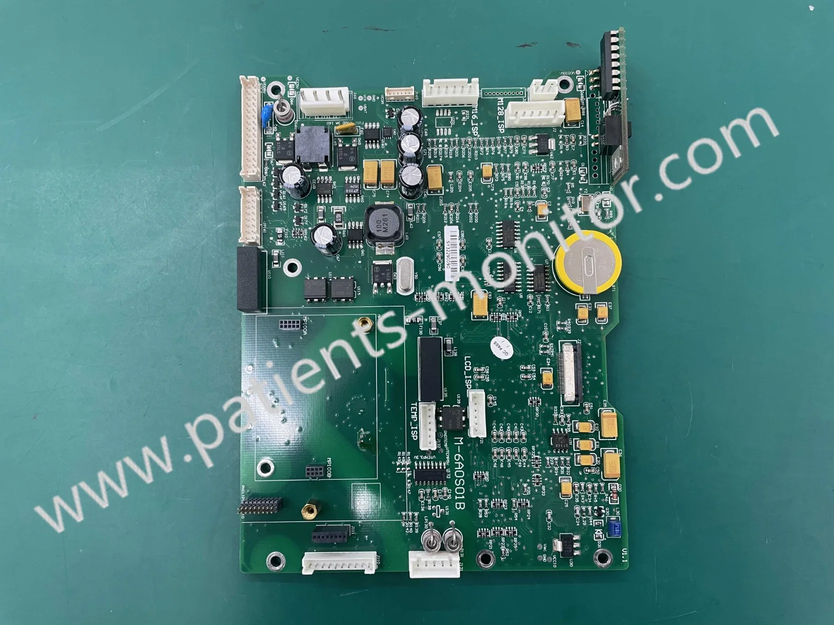 Philips Goldway Ut6000A Patient Monitor Main Board Mainboard Motherboard M-6A0s01b