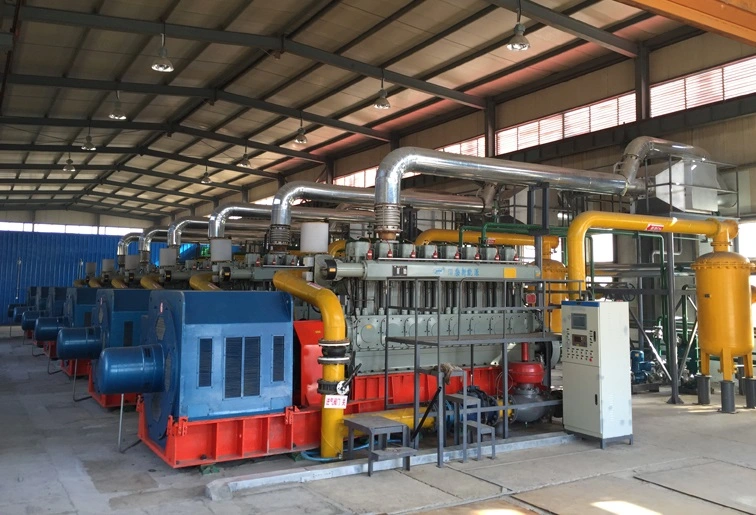 1000kw Landfill Gas/Natural Gas Generator Set/Generating Set/Gensets with Silent Canopy