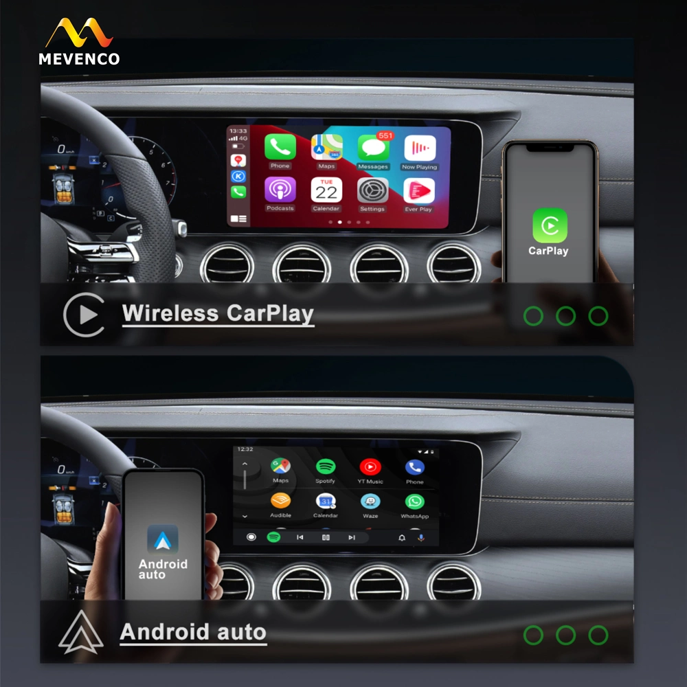 Auto Android Box Wireless Carplay Adapter Interface USB Carplay Dongle for Car with Factory Wired Carplay HDMI Output