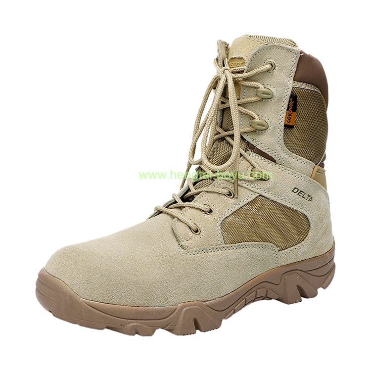 New Fashion High-Top Outdoor Military Boots Army Combat Boots for Men