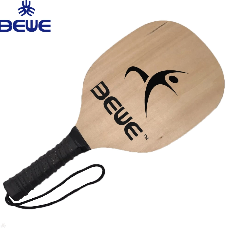 Wholesale/Supplier Cheap OEM Printing Wood Pickleball Paddle Racket Bundle