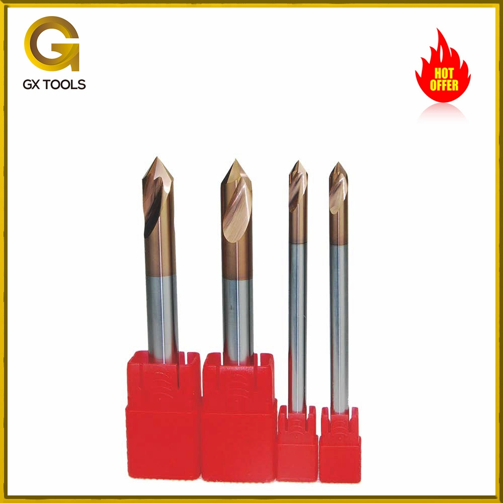 Hot Sales with High Precision CNC 90degree Solid Carbide Spotting Drill Bits