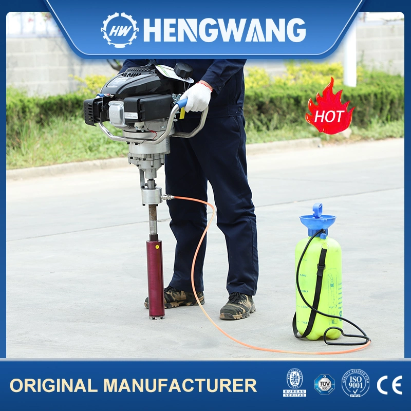 30m Portable Backpack Mining Sample Core Drilling Rig Use in Geological Disaster Prevention