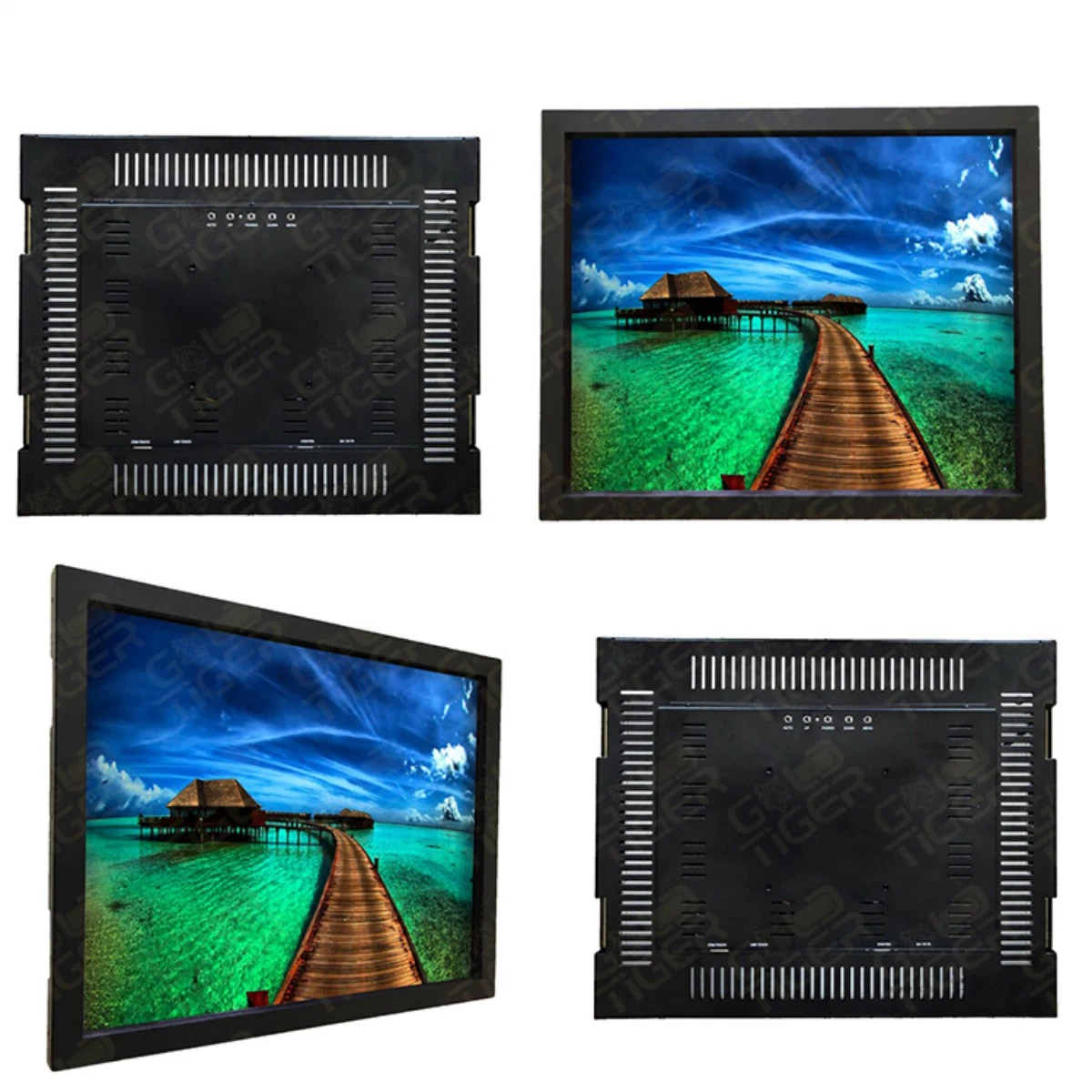 Mayorista de fábrica promocional Monitor de pantalla táctil LCD de infrarrojos de 19 pulgadas Para Indoor Adult Gambling Arcade Juego de mesa de juego de la fusión de 2