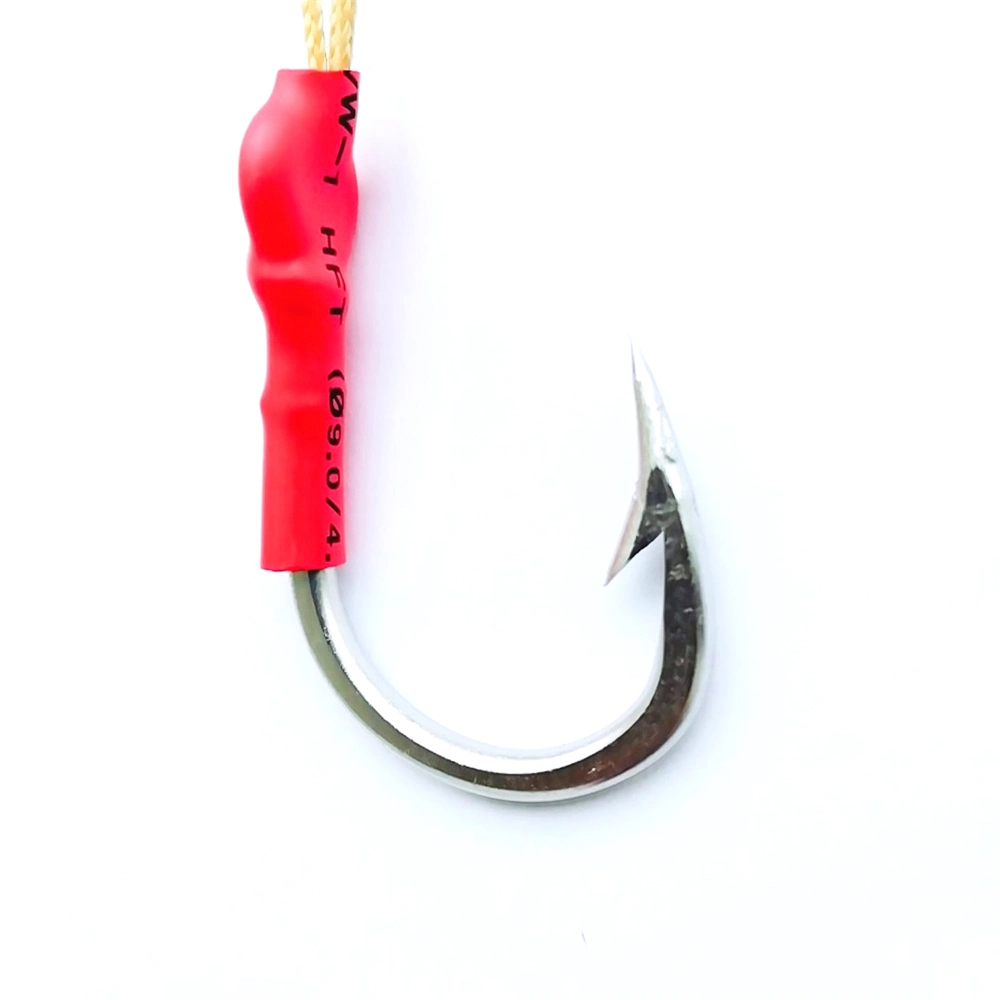 Assist Hook Single Hook with Braided Line Sea Fishing Tackle Manufacturer Supply