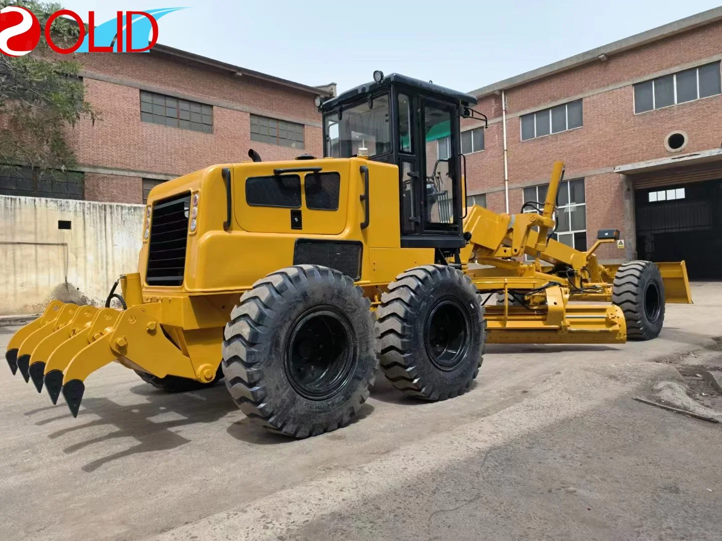 High quality/High cost performance  Grading Equipment 140HP Grader Machine with Heavy Blade