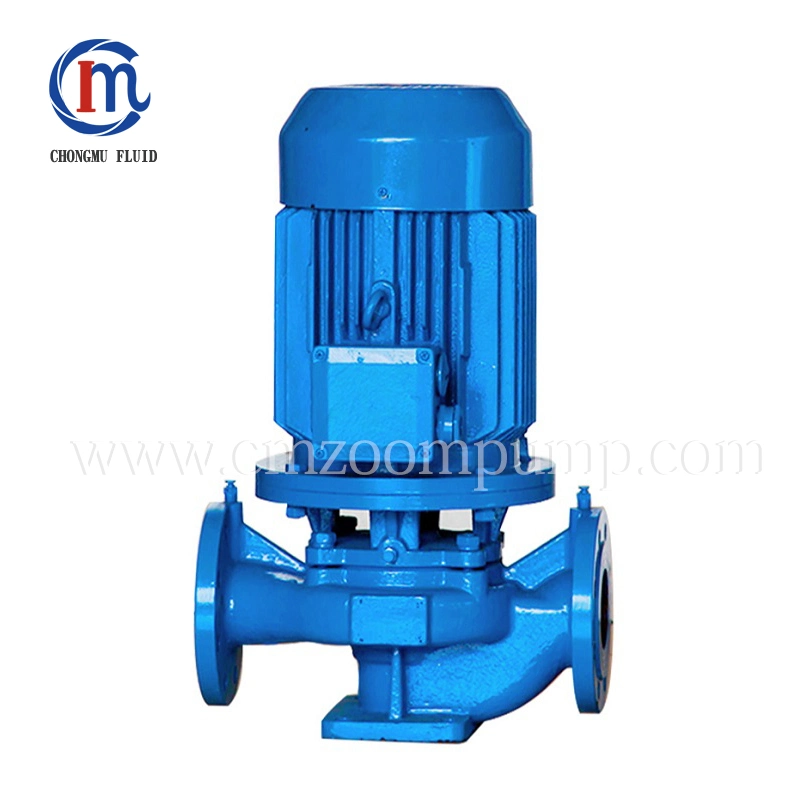 Isg Vertical Bronze Impeller Inline Pipeline Centrifugal Single Stage Water Monoblock Pump