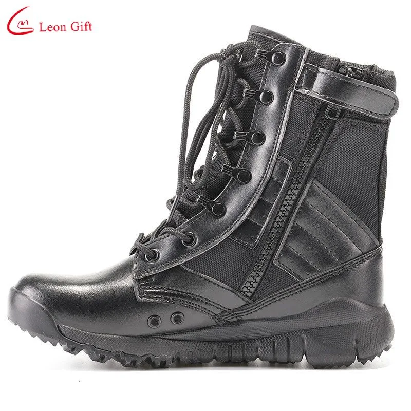 Wholesale/Supplier Custom Fashion Combat Wear Resistant Training Breathable Outdoor Tactical Travel Boots Security   Shoes