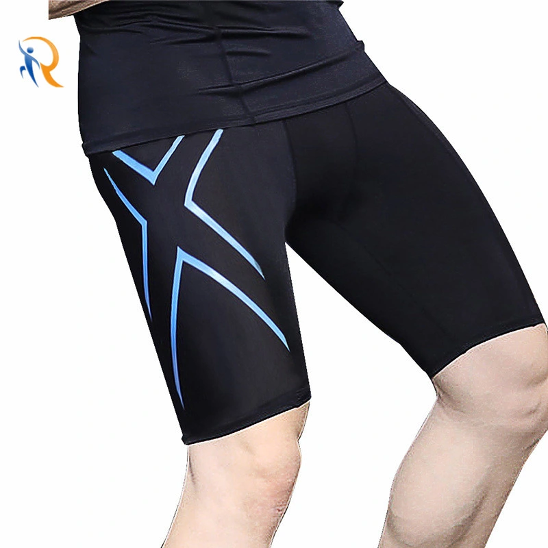 New Fashion Mens Gym Wear Sport Wear Training Pant Compression Short Jkt-126