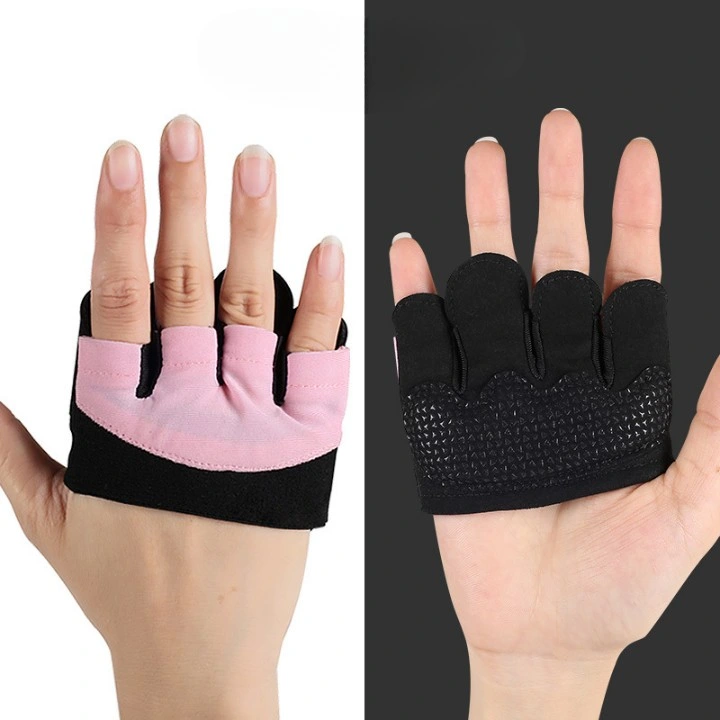 Cheap Non Slip Gym Workout Fitness Powerlifting Half Finger Weightlifting Gloves