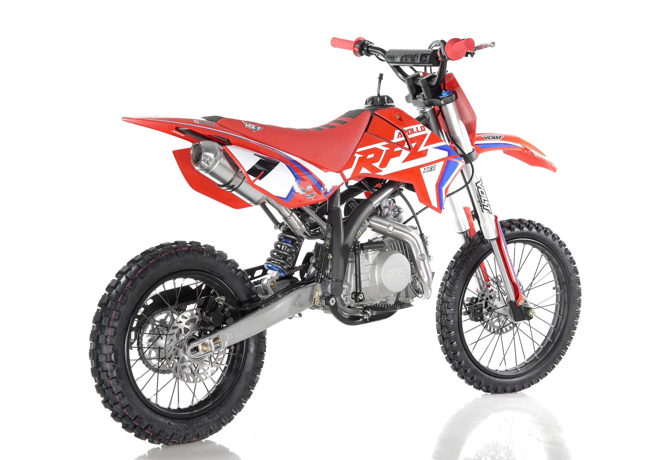 Apolllo Rfz Jaguar 125cc Dirtbike Electric Start Offroad 17/14