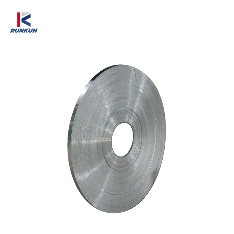 1060 1100 3003 3004 5052 Aluminium Zinc Coating Steel Strips G550 Grade High quality/High cost performance  Customize Width for Transformers