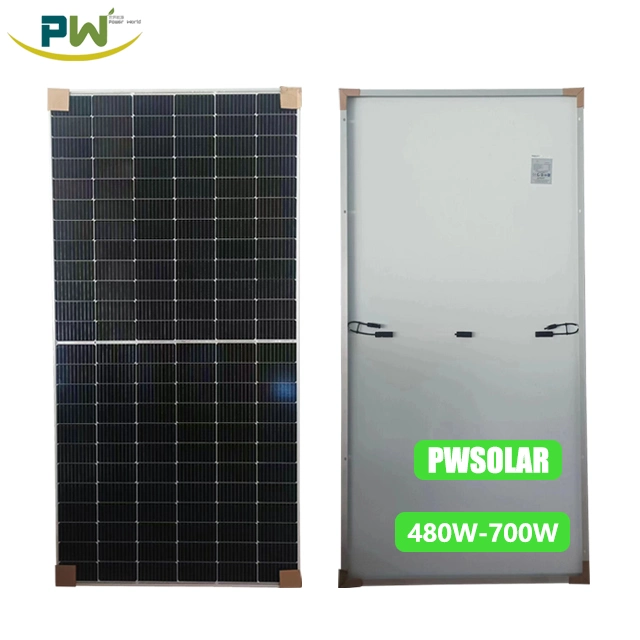سعر رخيص لوحات شمسية بقدرة 400 واط 410W 420W 500 وات للطاقة الشمسية مع نظام الطاقة الشمسية، وحدة الطاقة الشمسية