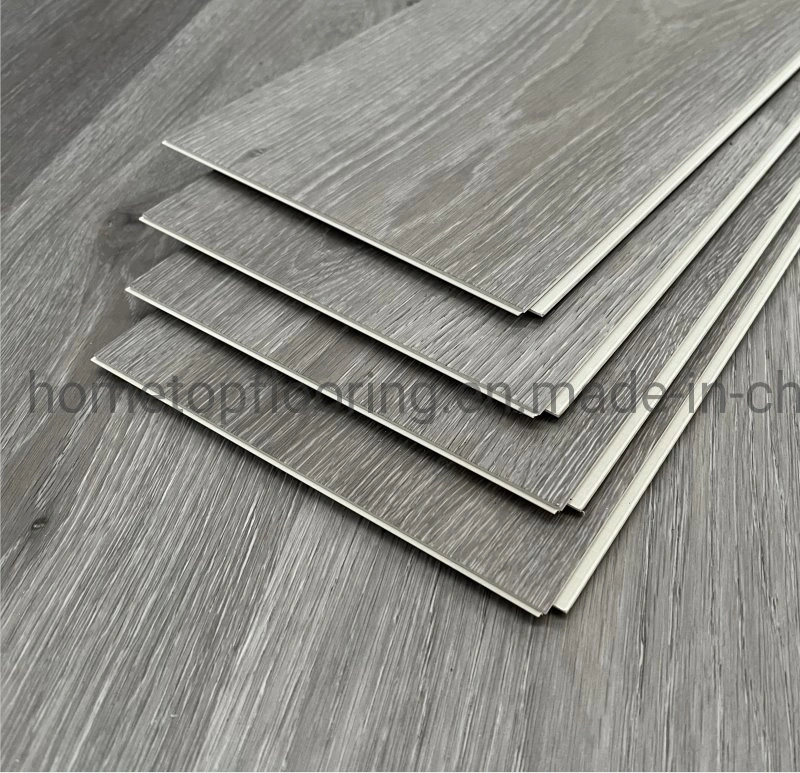 100% Waterproof UV Coating Unilin Click Spc Flooring with IXPE Vinyl Flooring