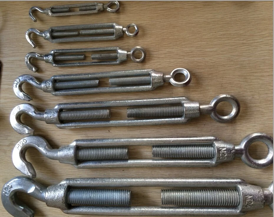 Professional Manufacture of Kinds of Turnbuckles Inculding Commercial Mellable Type Turnbuckle, JIS Frame Type Turnbuckle