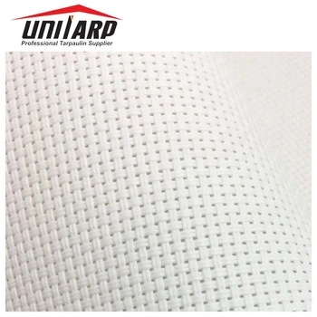 UV Protection PVC Coated Mesh Fabric Sunscreen Textile for Roller Blinds