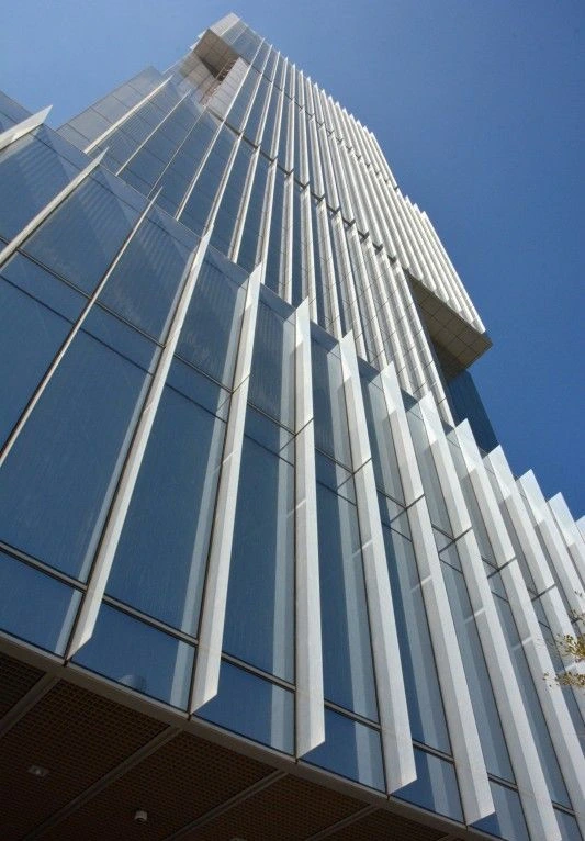 Building Cladding Aluminium Exterior Shopping Mall Mirror Glass Curtain Wall Building Material