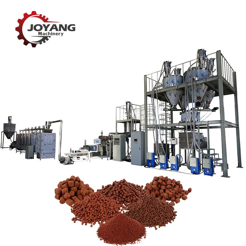 500 Kg Per Hour Automatic Floating Fish Feed Production Line with Extruder