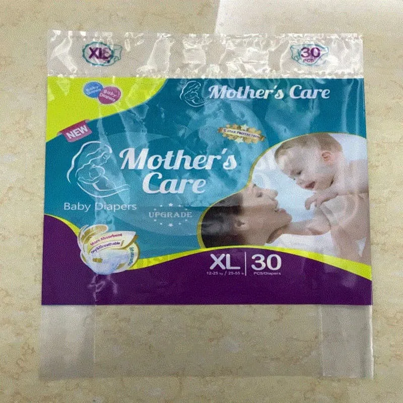 Economical Custom Wholesale/Supplier Design Plastic Bags Packing for Baby Diapers