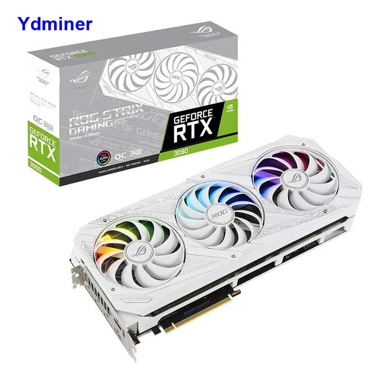 Una buena calidad de la tarjeta gráfica de la GPU RTX 3090 con el embalaje original