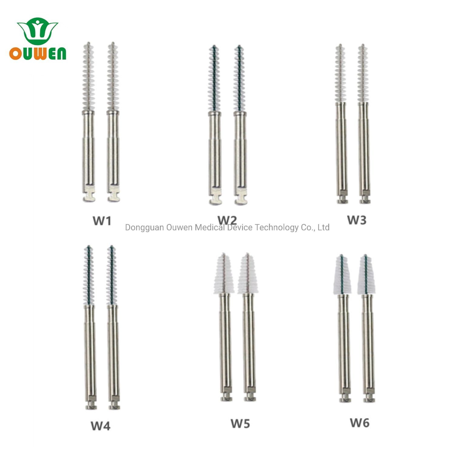 Dentist-Lab-Tools Endodoncia Dental Cepillo de limpieza Limpieza Cepillo de raíz