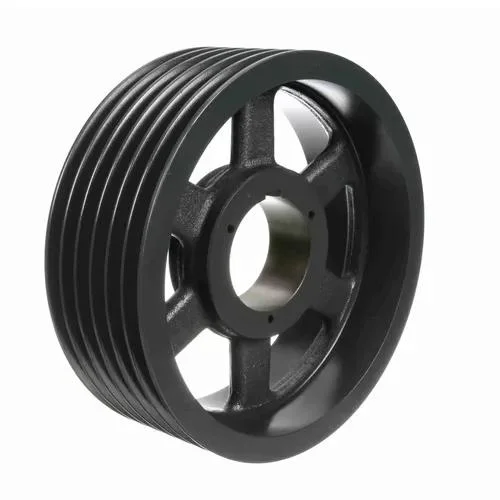 5V Series Cast Iron Six-Groove Sheaves Pulley with Split Taper Bushings for 5V Belts