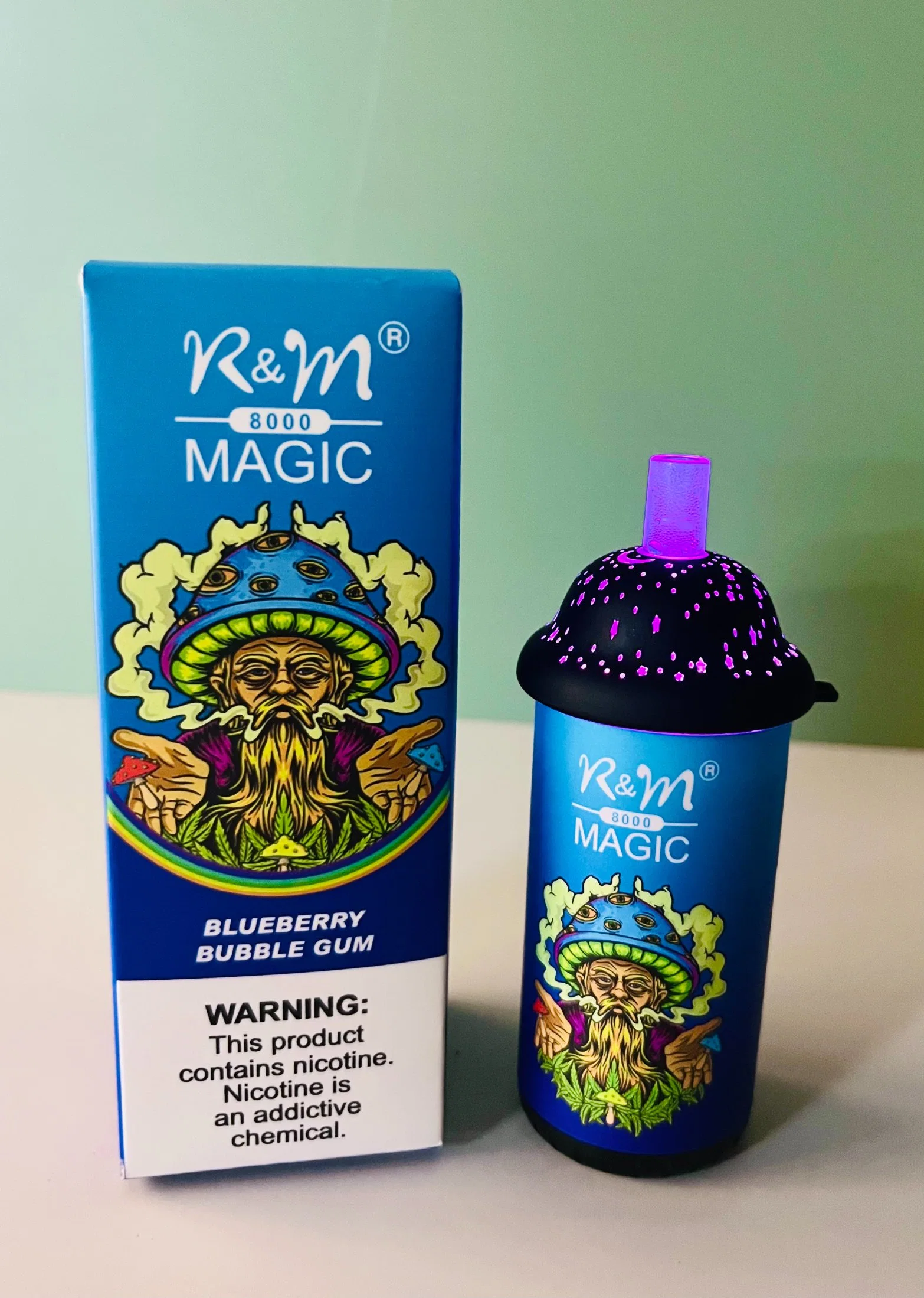 Magic 9K Comprar al por mayor Vaporizer desechable recargable cartuchos Randm fumar Energía Electric Bang XXL 800 1200 1800 2500 3500 6000 personalizado Cero nicotina VAPE