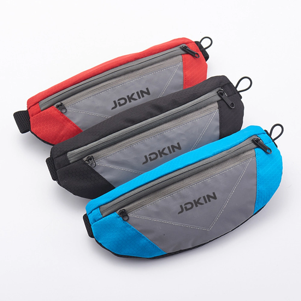 Bolsa deportiva impermeable ajustable a medida bolsillos de running de poliéster