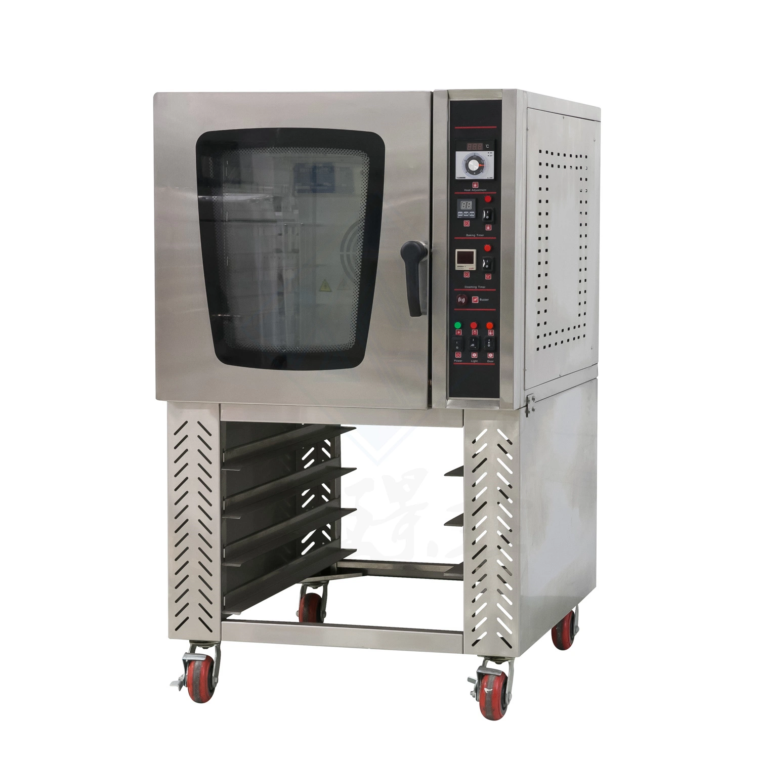 10 Trays Gas Heating Hot Air Convection Oven for Heating Food