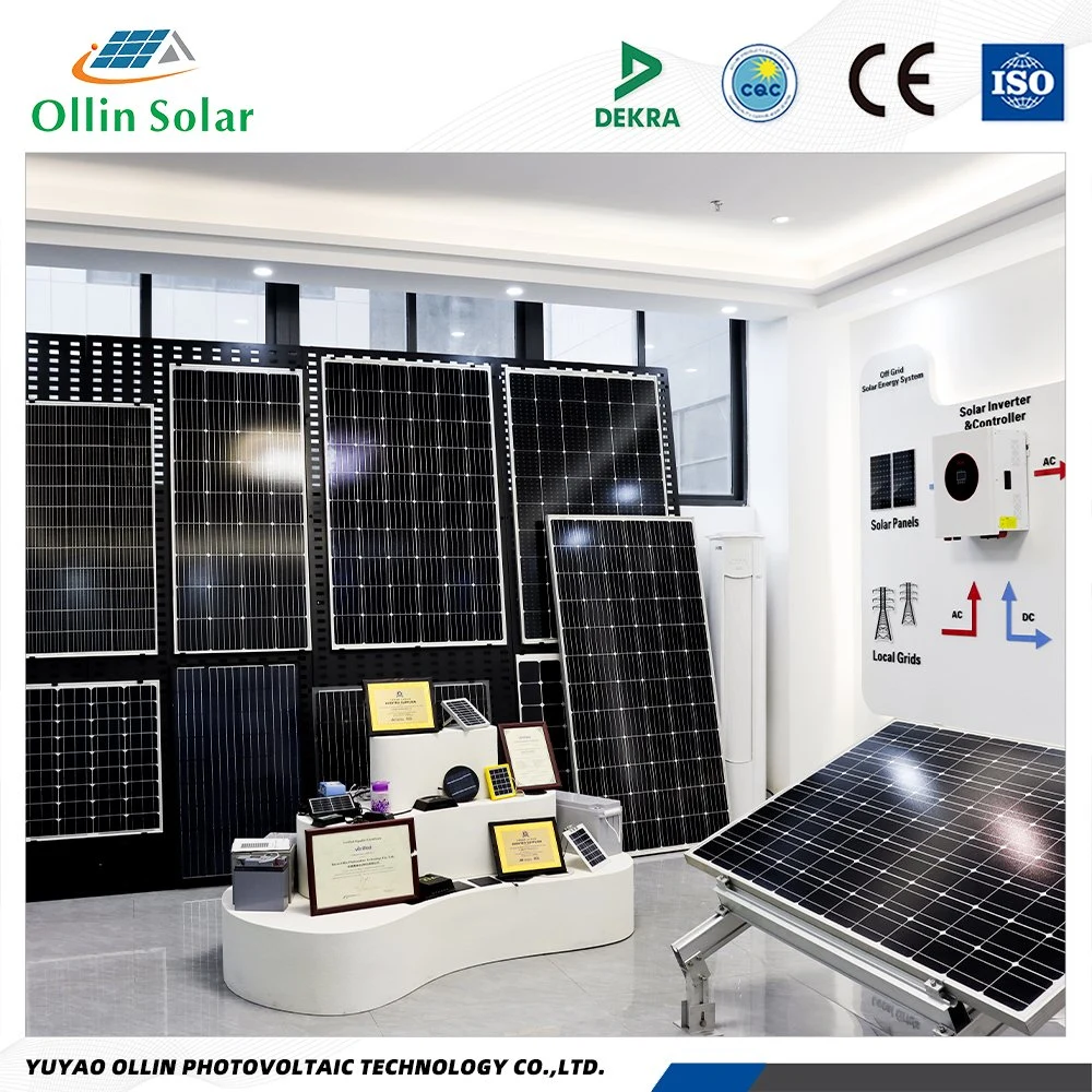 Home Verwenden Industrie Fabrik Outlet 440W-455W Alle schwarzen Solarpanel